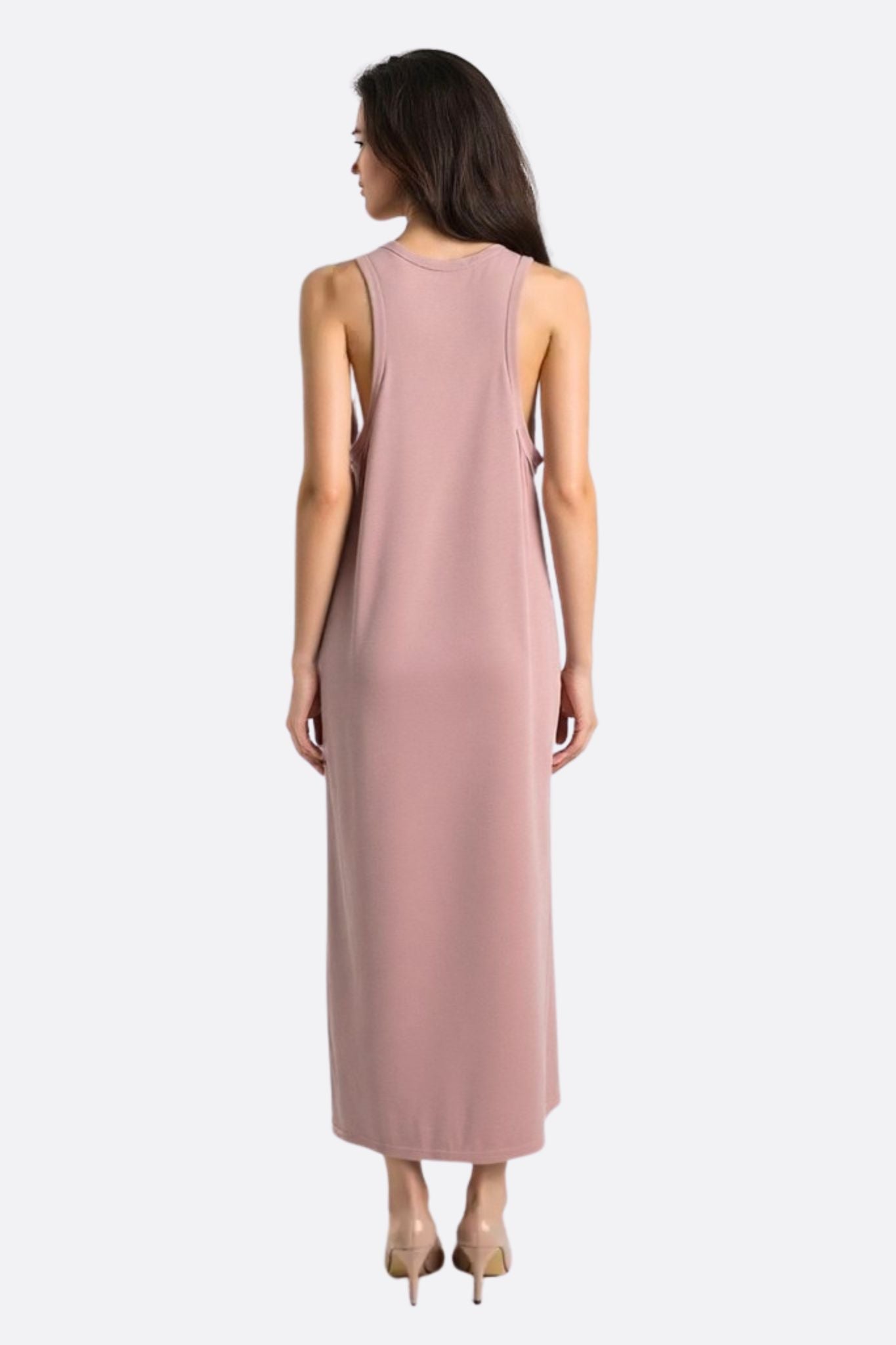 Powder Pink Maxi Dress